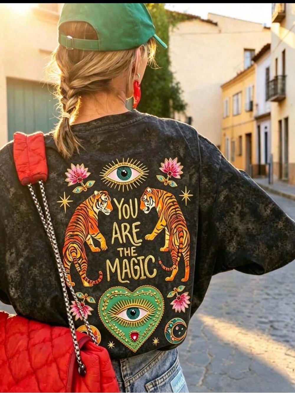 BOUTIQUE YOU ARE MAGIC TIGER T-SHIRT